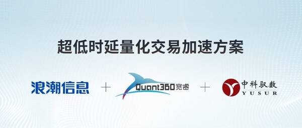 浪潮信息联合中科驭数及宽睿科技，发布超低时延量化交易加速方案