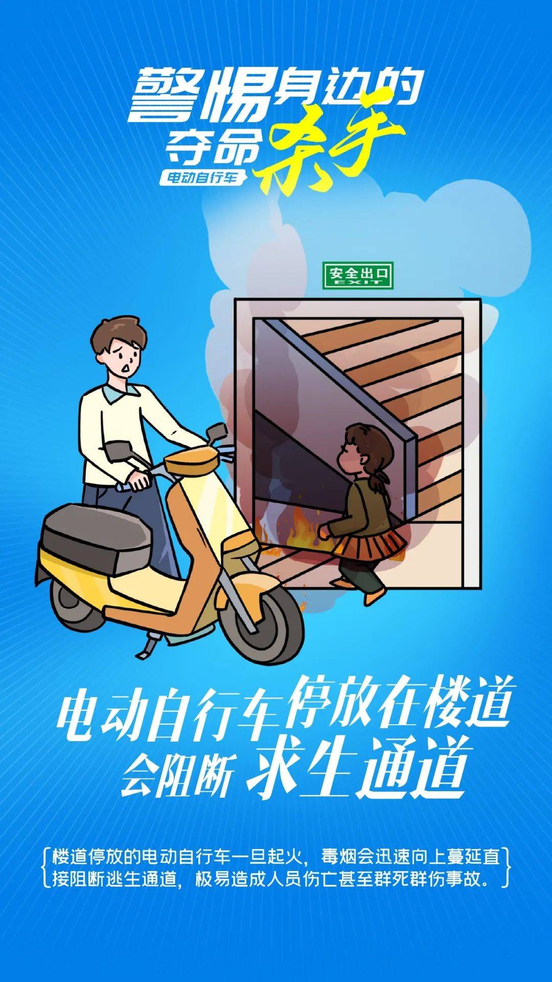 电动自行车安全 | 引以为戒！电动自行车进屋后，租客这一行为引发熊熊大火