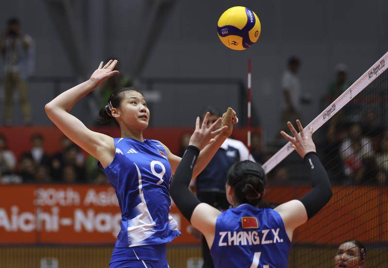 亚运会-中国女排3-2复仇泰国 进决赛与日本争夺金牌