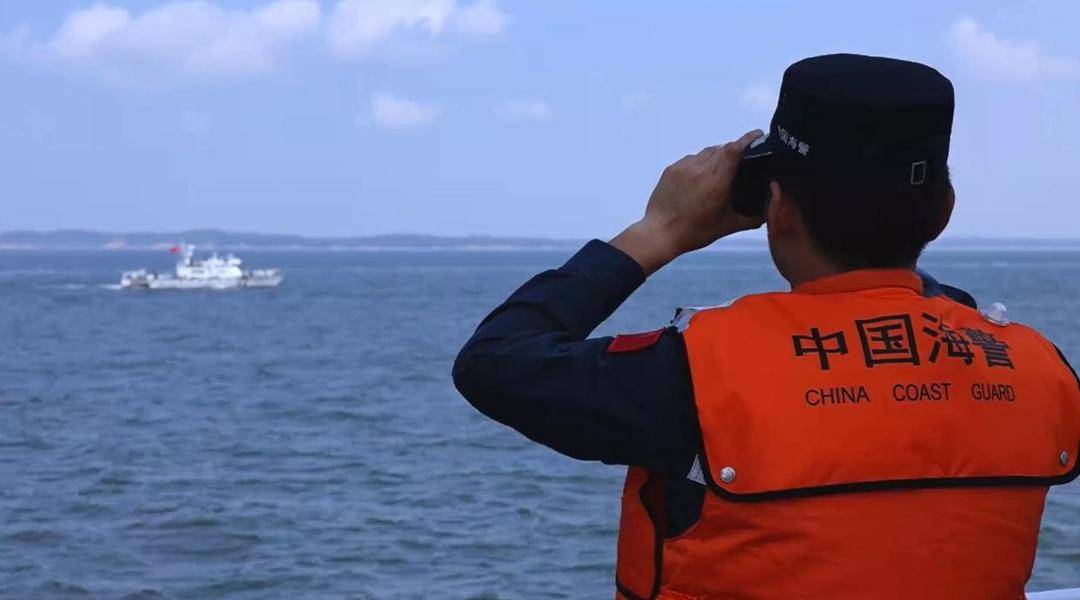 中国海警同日公布两段重要画面,传递重要信息